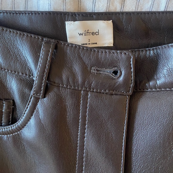 Vegan Leather Melina Pant - Picture 2 of 3